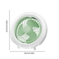 thumbnail image 3 of Chmadoxn Home Appliances Ceiling Fan With Lights Enclosed Low Fan Light Ceiling Light With Fan USB Rechargeable Fan Ceiling Fan, 3 of 9