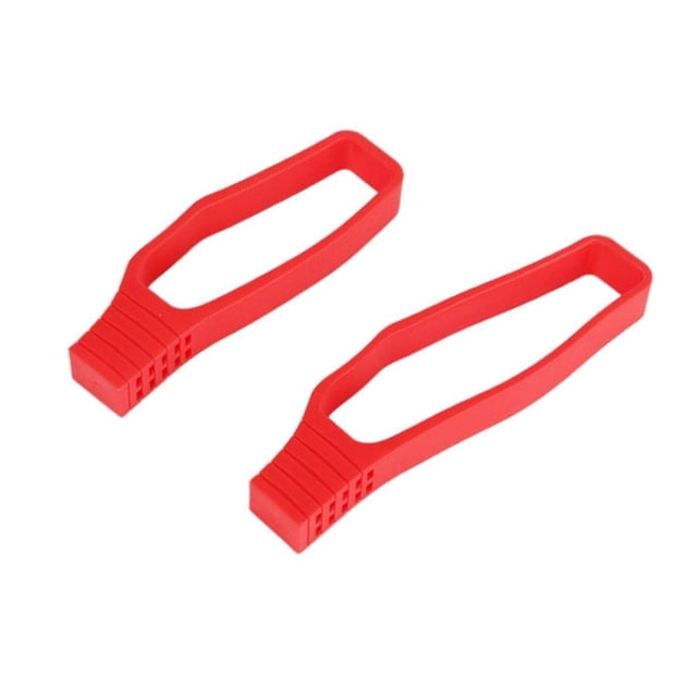 Protège-chaîne de Vélo en Silicone Antichute Guide Ajustable Équipement de Réparation de Vélos Montagne Protecteur Rouge