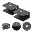 thumbnail image 4 of SHISUYAN 8Pcs Glass Shelf Holder Support Bracket Heavy Duty Glass Shelf Bracket, 4 of 8