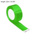 thumbnail image 2 of Unique Bargains 1.5 Inch Wide 24 Yards Satin Ribbon, Double Face Solid Crafts Roll for Party Home DIY Wrapping Decoration, Green, 2 of 6