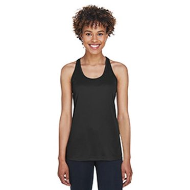 Ladies' Zone Performance Racerback Tank - BLACK - XL