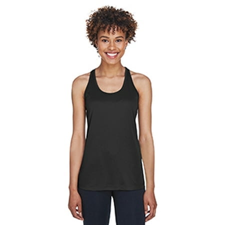 Ladies' Zone Performance Racerback Tank - BLACK - XL
