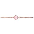 thumbnail image 3 of Delicate Pink Quartz Women Watch with Rhinestone Design for Timekeeping and Accessories 1 pc, 3 of 9