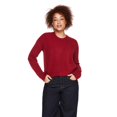 thumbnail image 1 of George Women's Cropped Crew Neckline Sweater, 1 of 6