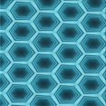 thumbnail image 1 of Ahgly Company Tapis d'Intérieur Lavable en Machine Carré Transitionnel Vert Cyan Foncé, 5 Pieds Carré, 1 of 7