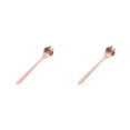 thumbnail image 4 of Redempat Cute Tea Spoon Exquisite Stainless Steel Spoon For Tea Drinking Teaware dog paw rose gold 1 2Set, 4 of 6