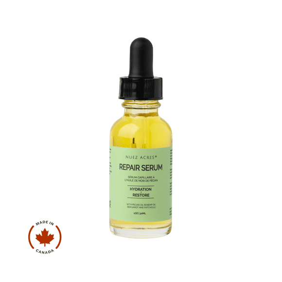 Nuez Acres® Skin Repair Night Serum with Rosehip & Pecan Oil for Hydration & Anti-Aging, 30ml