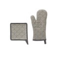 thumbnail image 1 of Thyme & Table 2-Pack Kitchen Set Oven Mitt and Potholder, Gray Mosaic, 1 of 6