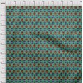 thumbnail image 3 of oneOone Silk Tabby Fabric Floral & Paisley Block Decor Fabric Printed BTY 42 Inch Wide, 3 of 4