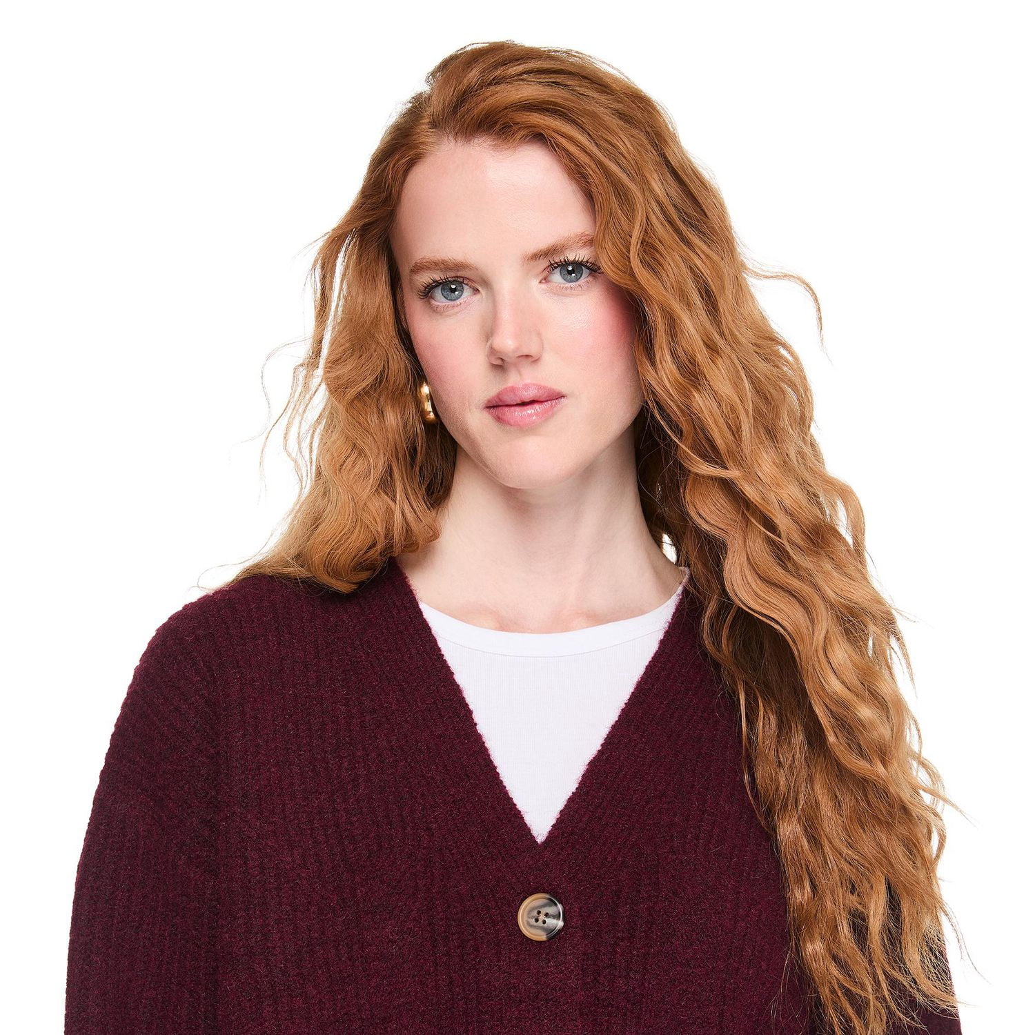 Cardigan coupe carrée George pour femmes