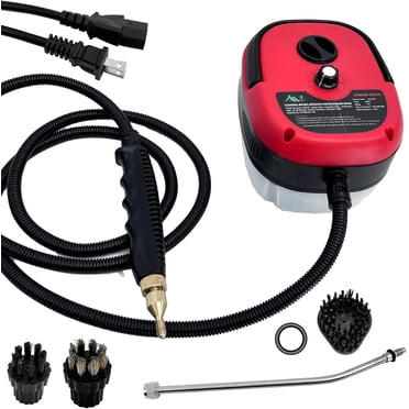 Handheld 2500W Steam Cleaner High Pressure Steam Cleaner High Temperature Pressurized Steam Cleaning Machine with Three Brush Heads for Home Use