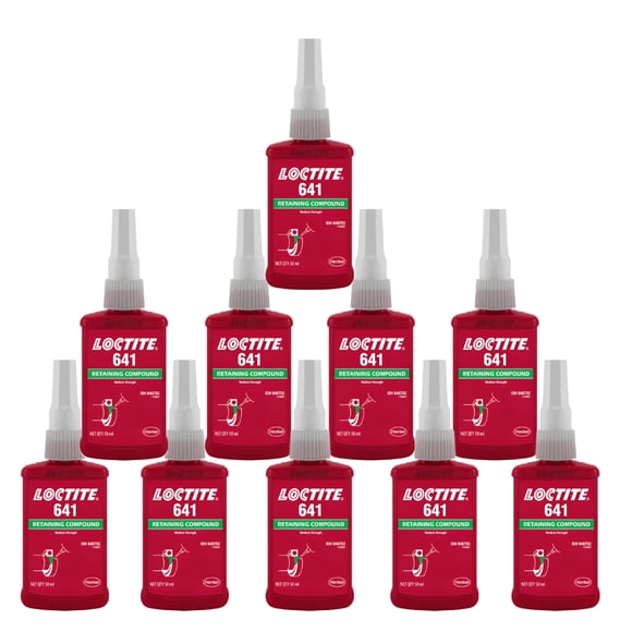 Loctite 609 Composé de Maintien Haute Résistance 50 ml Lot de 10