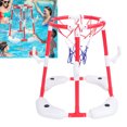 thumbnail image 1 of Floating Basketball Hoop, Pool Basketball Hoop Safe 2 in 1  for Poolside Red, 1 of 7