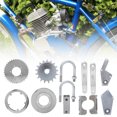 thumbnail image 4 of FLAMEEN Motorized Bike Jackshaft,Crankset,Motorized Bike Jackshaft Kit Center Shaft Drive Conversion Accessories Set, 4 of 8