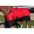 thumbnail image 3 of Hilason Couverture Imperméable Rouge 52 Pouces 600D Poly Poney Cheval Couverture Rouge / Couverture Cheval / Couvertures Cheval pour l'Hiver / Couvertures Imperméables pour Chevaux / Couvertures pour Chevaux, 3 of 5