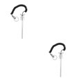 thumbnail image 4 of Dalazy Magnetic Weight Stack Pin with Pull Rope Replacement Parts Silver 8x125mm 2Set, 4 of 6