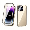 thumbnail image 1 of Magnetic Case For IPhone 15 14 13 12 11 Pro Max, Magnetic Adsorption Double-Sided, 1 of 5
