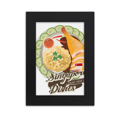 thumbnail image 1 of Singapour Hainanese Poulet Riz Cadre Photo Cadre Image Affichage Art Peinture Exposition, 1 of 3
