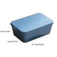 thumbnail image 3 of Vaidha Bento Box Adult Lunch Box Compartment Meal Prep Container For Kids Stackable Snack Containers For School And Travel Lunch Microwave Safe, 3 of 7