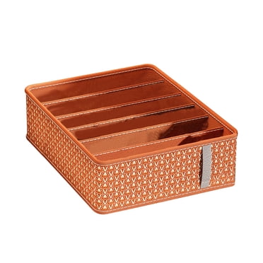Kcavykas Clearance Sales Home Storage Organiser Underwear Sock Storage Box Drawer Type Multifunctional Organizing Box Wardrobe Compartment Storage Box