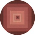 thumbnail image 1 of Ahgly Company Tapis de Zone Carré Orange Lavable en Machine, 3 Pieds Carré, 1 of 7