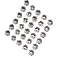 thumbnail image 3 of Dreadlocks Beads, Retro Durable 30pcs Beard Beads DIY  For Hair Braiding Bracelet, 3 of 8