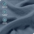 thumbnail image 2 of Bare Home Washed Sheet Set - Premium 1800 Collection - Deep Pocket - 4 Piece - Full, Bering Sea, 2 of 6