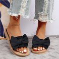 thumbnail image 2 of Kcodviy Women Flat Beach Slippers Low Wedge Sandals for Women Slip on Slippers Flat Womens Beach Sandals Open Toe Summer Casual Women Sandals Beach Slippers, 2 of 8
