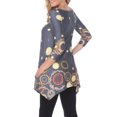 thumbnail image 2 of (gray, s) - Women's Erie Tunic Top, 2 of 3
