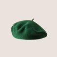 thumbnail image 1 of LinYooLi Hot Selling Autumn And Winter Wool Beret For Girls, Artistic And Retro, Versatile Korean Version Painter Hat, English Solid Color Felt Hat, 1 of 9