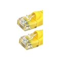 thumbnail image 1 of Monoprice - Câble de Raccordement - RJ-45 (m) à RJ-45 (m) - 7 Pieds - UTP - CAT 6 - Démarré, Sans Accroc, en Brin - Jaune, 1 of 2