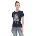 thumbnail image 4 of Women's Basic Short Sleeve T-Shirt One Piece Karp, 4 of 6