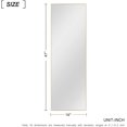 thumbnail image 4 of NeuType Full Length Floor Mirror Rectangular Gold 47"x16", 4 of 7