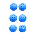 thumbnail image 1 of EGNMCR Trainer Ball Practice Ball With 40 Holes Pickleball Ball a pickleball, 1 of 1