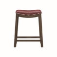 thumbnail image 1 of Topline Home Furnishings Counter Height Stool, Faux Leather, 1 of 5
