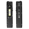 thumbnail image 4 of Flashlight for Outdoor Use – 15 Rechargeable Flat LED with Digital Screen Power Stainless Steel Pocket Light 8 Modes -Thin Ideal for Home and Camping, 4 of 8