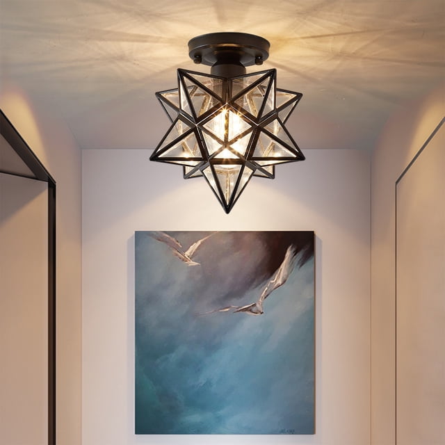 Chmadoxn Aisle Light Corridor Entrance Balcony Entry Crystal Small Ceiling Lamps And Lanterns P VC Ceiling Light