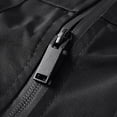 thumbnail image 4 of NaWent Men's Bomber Jacket Solid Color Long Sleeved Cardigan Stand Up Collar Workwear Jacket, 4 of 8