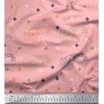 thumbnail image 1 of Soimoi Cotton Poplin Fabric Paisley & Jamdani Decor Fabric Printed Yard 56 Inch Wide, 1 of 2