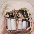 thumbnail image 4 of Grande Trousse de Toilette pour Femmes, Trousse de Voyage portable, 4 of 5