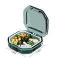 thumbnail image 3 of SuoKom Pills Organizer Airtight Pills Box Pills Dispenser Home Travel Supplement Holder Portable Compact Pills Box, 3 of 7