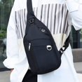 thumbnail image 4 of Crossbody Backpack Adjustable Buckle Design Anti-greasy Super Light One Strap Shoulder Backpack for Travel, 4 of 8