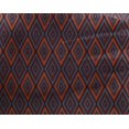 thumbnail image 3 of oneOone Georgette Viscose Fabric Argyle Flame Stitch_Printed Craft Fabric BTY 42 Inch Wide, 3 of 3