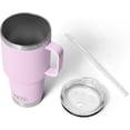 thumbnail image 4 of YETI Rambler Tasse en Paille 35 oz, Isolée sous Vide, Acier Inoxydable, Fleur de Cerisier, 4 of 8