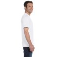 thumbnail image 4 of Hanes T-shirt à Manches Courtes pour Hommes 5,2 oz, L, Blanc, 4 of 4