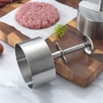 thumbnail image 2 of Stainless Steel Wipes,Hamburger Patties Meat Meat Patty Press Manual Hamburger Press Stainless Steel Meat Patty Press Hamburger Meat Press Kitchen Tool Hamburger Patty Press, 2 of 6
