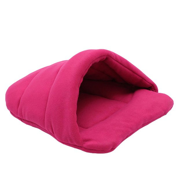 Maytalsory Lit Universel pour Animaux de Compagnie Adapté à Toutes les Races Doux et Confortable Large Application rose Rouge XS, & gt; 1Set