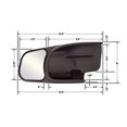 thumbnail image 2 of Cipa Usa 10802 Miroir de Remorquage Extérieur, 2 of 2
