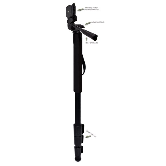 Professional Black 72" Monopod / Unipod (Quick Release) For Sony HDR-AX2000