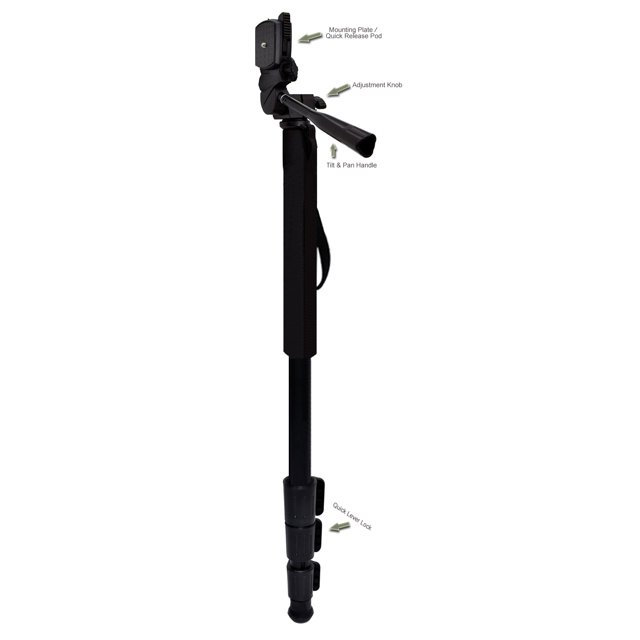 Professional Black 72" Monopod / Unipod (Quick Release) For Sony HDR-AX2000